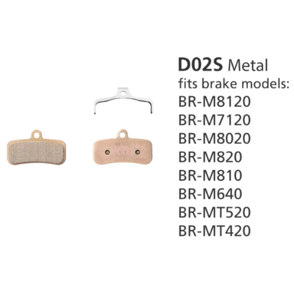 Shimano Brake Pad - D02S Metal