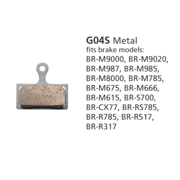 Shimano Brake Pad - G04S Metal